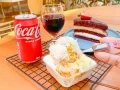 Combo Perfeito Torta + fatia + coca cola lata